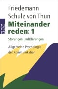 Cover-Bild zum Titel 'Miteinander reden 1' von 'Friedemann Schulz von Thun'
