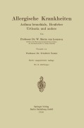 Cover-Bild zum Titel 'Allergische Krankheiten' von 'Friedrich Verzár, W. Storm van Leeuwen'