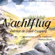 Cover-Bild zum Titel 'Nachtflug' von 'Antoine de Saint-Exupéry'