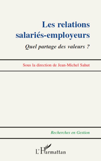 Relations salariés-employeurs - Jean-Michel Sahut