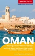 Cover-Bild zum Titel 'TRESCHER Reiseführer Oman' von 'Julietta Baums, Lorenz Töpperwien'