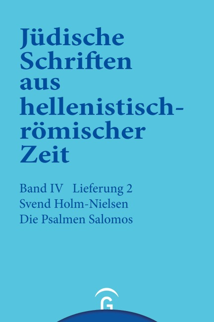 Die Psalmen Salomos - Svend Holm-Nielsen