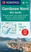 KOMPASS Wanderkarte 659 Gardasee Nord / Alto Garda, Riva del Garda, Arco, Fiavé, Torbole, Malcesine, Monte Baldo Nord, Ledro, Limone sul Garda 1:25.000 - 
