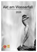 Cover-Bild zum Titel 'Akt am Wasserfall (Wandkalender 2026 DIN A2 hoch), CALVENDO Monatskalender' von 'Thomas Bichler'