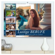 Lustige Berufe (hochwertiger Premium Wandkalender 2026 DIN A2 quer), Kunstdruck in Hochglanz - Sabine Löwer