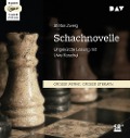 Cover-Bild zum Titel 'Schachnovelle' von 'Stefan Zweig'
