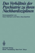 Cover-Bild zum Titel 'Das Verhältnis der Psychiatrie zu ihren Nachbardisziplinen' von ''