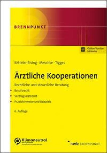 Ärztliche Kooperationen - Thomas Ketteler-Eising, Andreas Meschke, Gerrit Tigges