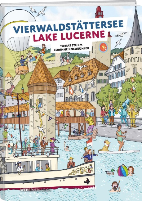 Wimmelbuch Vierwaldstättersee/Lake Lucerne - Tobias Sturm
