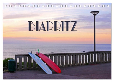 Biarritz (Tischkalender 2024 DIN A5 quer), CALVENDO Monatskalender - Kristina Rütten