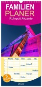 Familienplaner 2026 - Ruhrpott Akzente mit 5 Spalten (Wandkalender, 21 x 45 cm) CALVENDO - Heribert Adams Lensviper