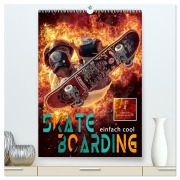 Cover-Bild zum Titel 'Skateboarding - einfach cool (hochwertiger Premium Wandkalender 2026 DIN A2 hoch), Kunstdruck in Hochglanz' von 'Peter Roder'