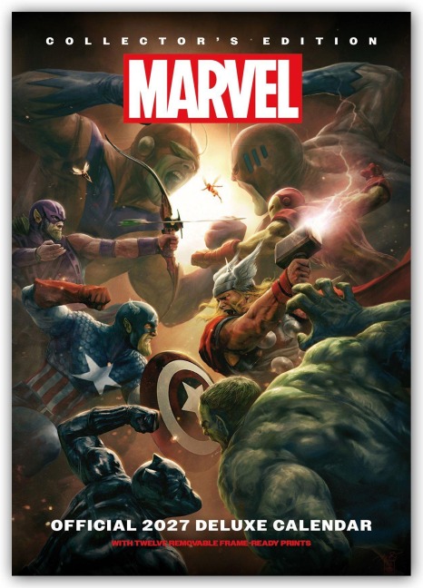 Marvel Studios 2027 - A3-Deluxe-Posterkalender - 