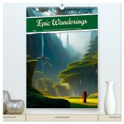 Epic Wanderings (High Quality Premium Wall Calendar 2026 DIN A2 portrait),CALVENDO 12 Month Wall Calendar - Christine Aka Stine1