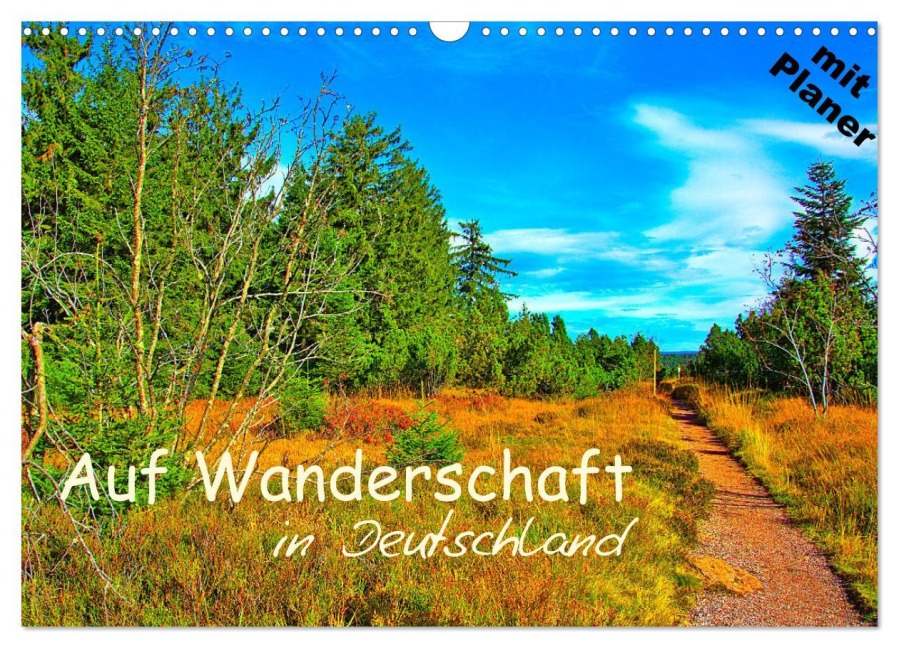 Auf Wanderschaft in Deutschland (Wandkalender 2025 DIN A3 quer), CALVENDO Monatskalender - Lost Plastron Pictures