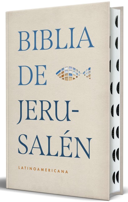 Biblia Jerusalén Latinoamericana Tapa Dura Edición Clásica Café Con Pez IND / Latin American Jerusalem Bible Hc - Desclée de Brower