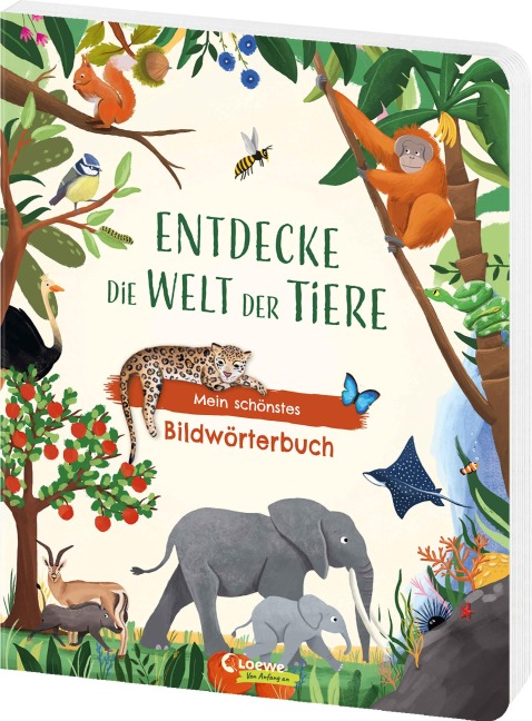 Entdecke die Welt der Tiere - Mein schönstes Bildwörterbuch - 