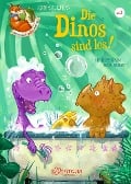 Cover-Bild zum Titel 'Der kleine Fuchs liest vor. Die Dinos sind los!' von 'Jasmin Schaudinn'