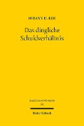 Das dingliche Schuldverhältnis - Johann H. Kim