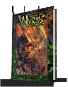 Cover-Bild zum Titel 'Werwolf - Die Apokalypse - Buch des Wyrms' von 'Claire Conte, John Mørke, Rebecca Schoen, Leath Sheales, Holden Shearer'