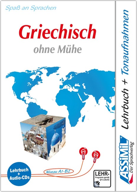 Assimil. Griechisch ohne Mühe. Lehrbuch mit 4 Audio-CDs - 