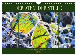 Cover-Bild zum Titel 'Der Atem der Stille - Achtsame Augenblicke in der Natur (Wandkalender 2026 DIN A4 quer), CALVENDO Monatskalender' von 'Michaela Schimmack'