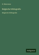 Cover-Bild zum Titel 'Belgische bibliografie' von 'H. Manceaux'