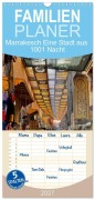 Cover-Bild zum Titel 'Familienplaner 2027 - Marrakesch Eine Stadt aus 1001 Nacht mit 5 Spalten (Wandkalender, 21 x 45 cm) CALVENDO' von 'Robert Styppa'