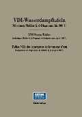 Cover-Bild zum Titel 'VDI-Wasserdampftafeln / VDI-Steam Tables / Tables VDI des constantes de la vapeur d'eau' von 'Werner Koch'