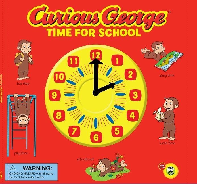 Curious George: Time for School Lift-The-Flaps (Cgtv) - H A Rey