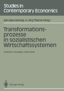 Cover-Bild zum Titel 'Transformationsprozesse in sozialistischen Wirtschaftssystemen' von ''