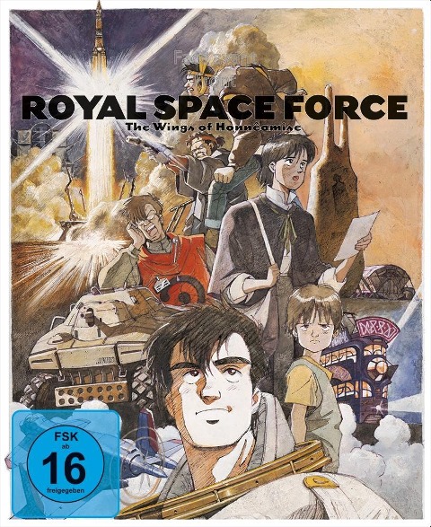Royal Space Force - Wings of Honnêamise - Hiroyuki Yamaga, Kevin Seymour, Mary Claypool, Hiroshi Ônogi, Haruo Kubota