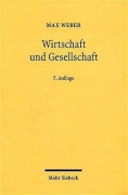 Cover-Bild zum Titel 'Wirtschaft und Gesellschaft' von 'Max Weber'