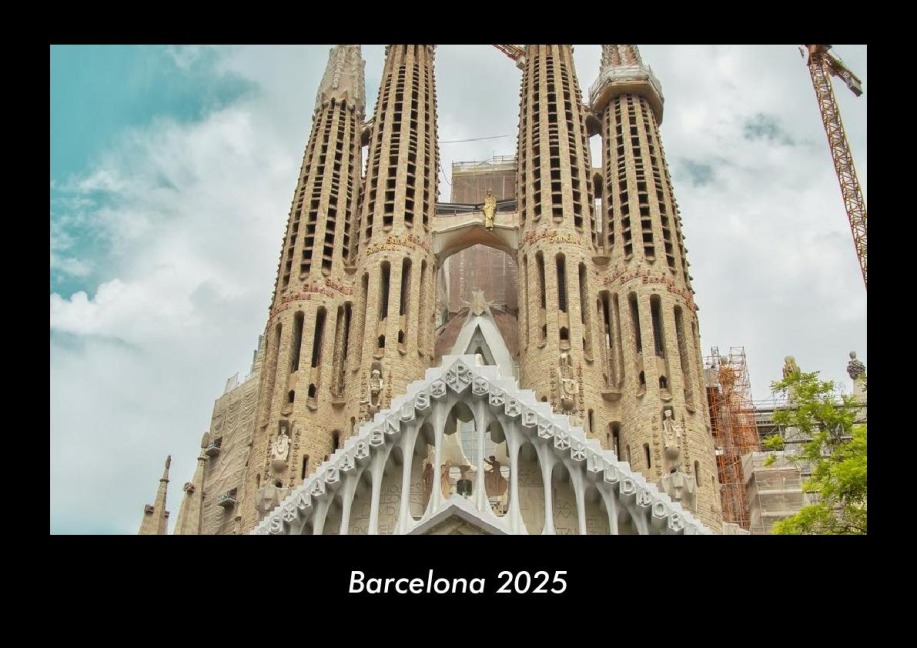 Barcelona 2025 Fotokalender DIN A3 - Tobias Becker