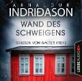 Cover-Bild zum Titel 'Wand des Schweigens' von 'Arnaldur Indriðason'