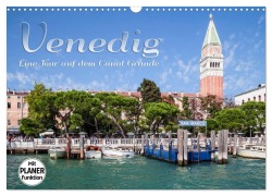 Cover-Bild zum Titel 'VENEDIG Eine Tour auf dem Canal Grande (Wandkalender 2027 DIN A3 quer), CALVENDO Monatskalender' von 'Melanie Viola'