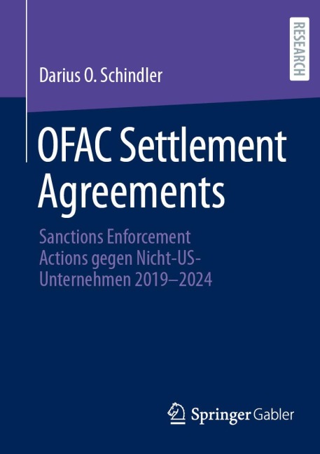 OFAC Settlement Agreements - Darius O. Schindler