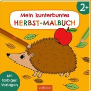 Cover-Bild zum Titel 'Malbuch ab 2 - Mein kunterbuntes Herbst-Malbuch' von ''