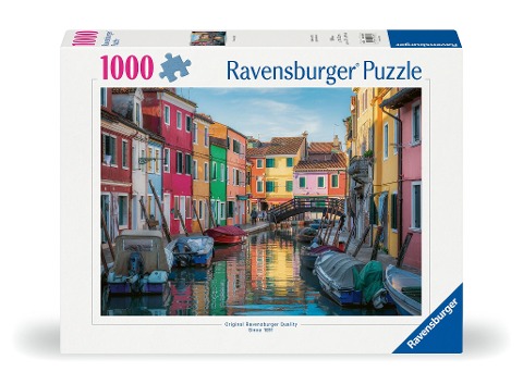 Erwachsenenpuzzle 1000 Teile - Burano in Italien - 