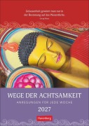Cover-Bild zum Titel 'Wege der Achtsamkeit Wochen-Kulturkalender 2027 - Anregungen für jede Woche' von 'Martina Schnober-Sen'