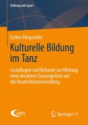 Cover-Bild zum Titel 'Kulturelle Bildung im Tanz' von 'Esther Pürgstaller'