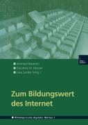 Cover-Bild zum Titel 'Zum Bildungswert des Internet' von ''