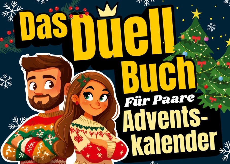 Adventskalender für Paare - Das Duell-Buch - Maximilian Freude
