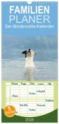 Cover-Bild zum Titel 'Familienplaner 2026 - Der Bordercollie-Kalender mit 5 Spalten (Wandkalender, 21 x 45 cm) CALVENDO' von 'Kathrin Köntopp'
