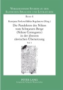 Cover-Bild zum Titel 'Die Pandekten des Nikon vom Schwarzen Berge (Nikon ¿ernogorec) in der ältesten Slavischen Übersetzung' von ''