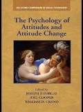 Cover-Bild zum Titel 'The Psychology of Attitudes and Attitude Change' von ''