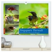 Cover-Bild zum Titel 'Singapurs Tierwelt (hochwertiger Premium Wandkalender 2026 DIN A2 quer), Kunstdruck in Hochglanz' von 'Martin Korelski'