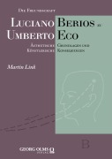Cover-Bild zum Titel 'Die Freundschaft Luciano Berios zu Umberto Eco' von 'Martin Link'