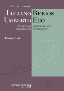 Cover-Bild zum Titel 'Die Freundschaft Luciano Berios zu Umberto Eco' von 'Martin Link'