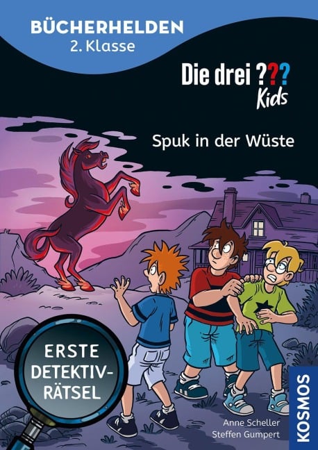 Die drei ??? Kids, Bücherhelden 2. Klasse, Spuk in der Wüste - Anne Scheller